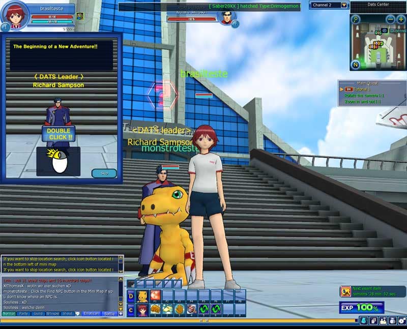 Download Game Digimon Masters Online